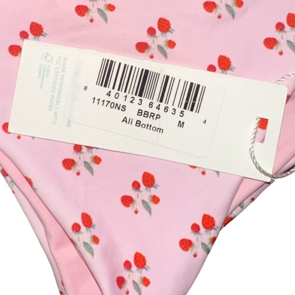 NWT SOLD OUT Frankies Bikinis Ali Ruffle Skimpy Bikini Bottom - Picture 7 of 10